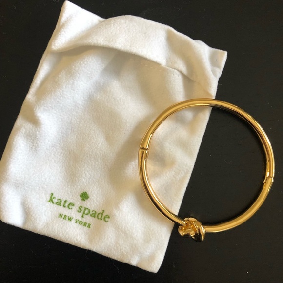 Kate Spade Sailor Knot Hinge Bangle Bracelet - Picture 2 of 4
